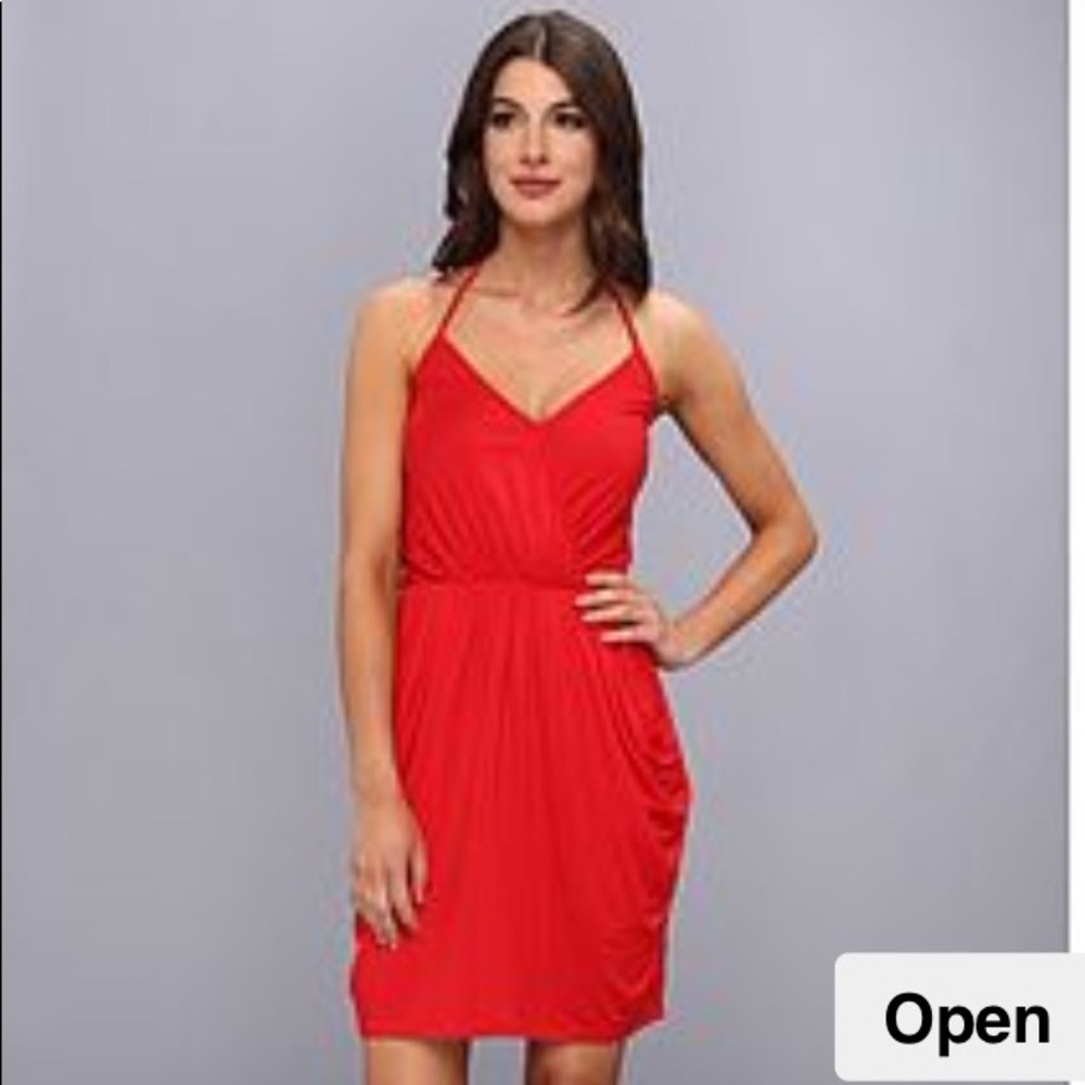 Rachel Pally Lyndon Halter Red Sexy Dress
